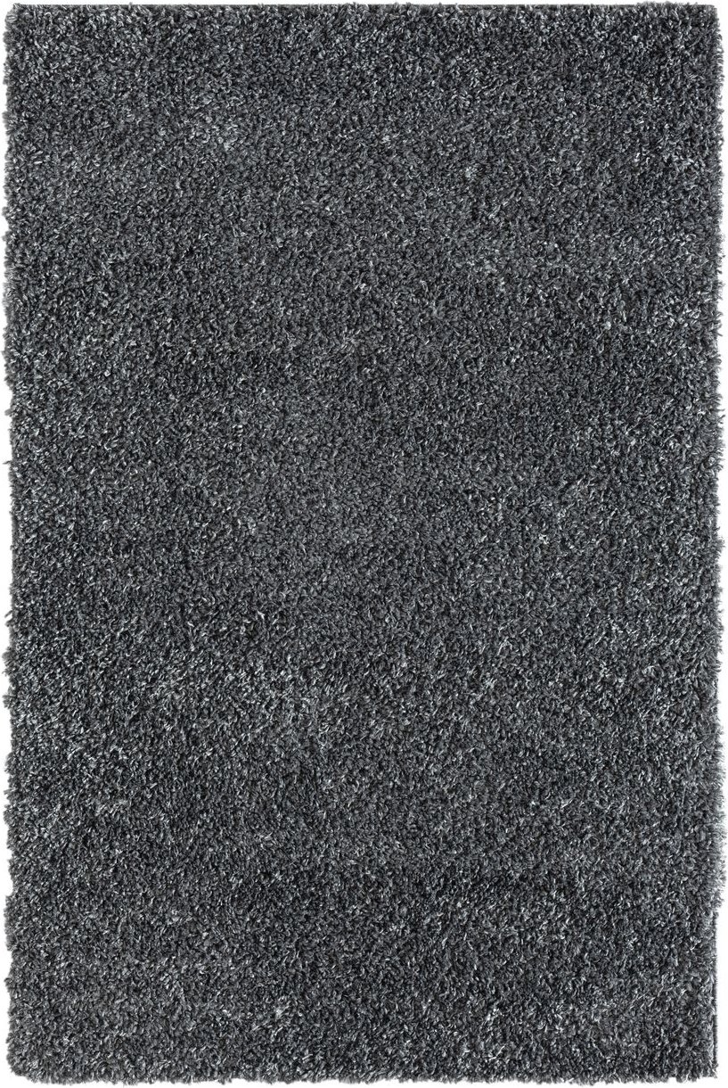 Teppich Elodie, 120cm x 180cm, Farbe Dunkelgrau, rechteckig, Florhöhe 37mm