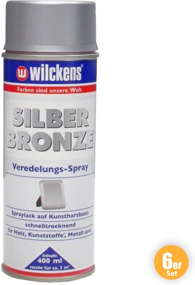 Wilckens Silberbronze Veredelungspray 6er Set