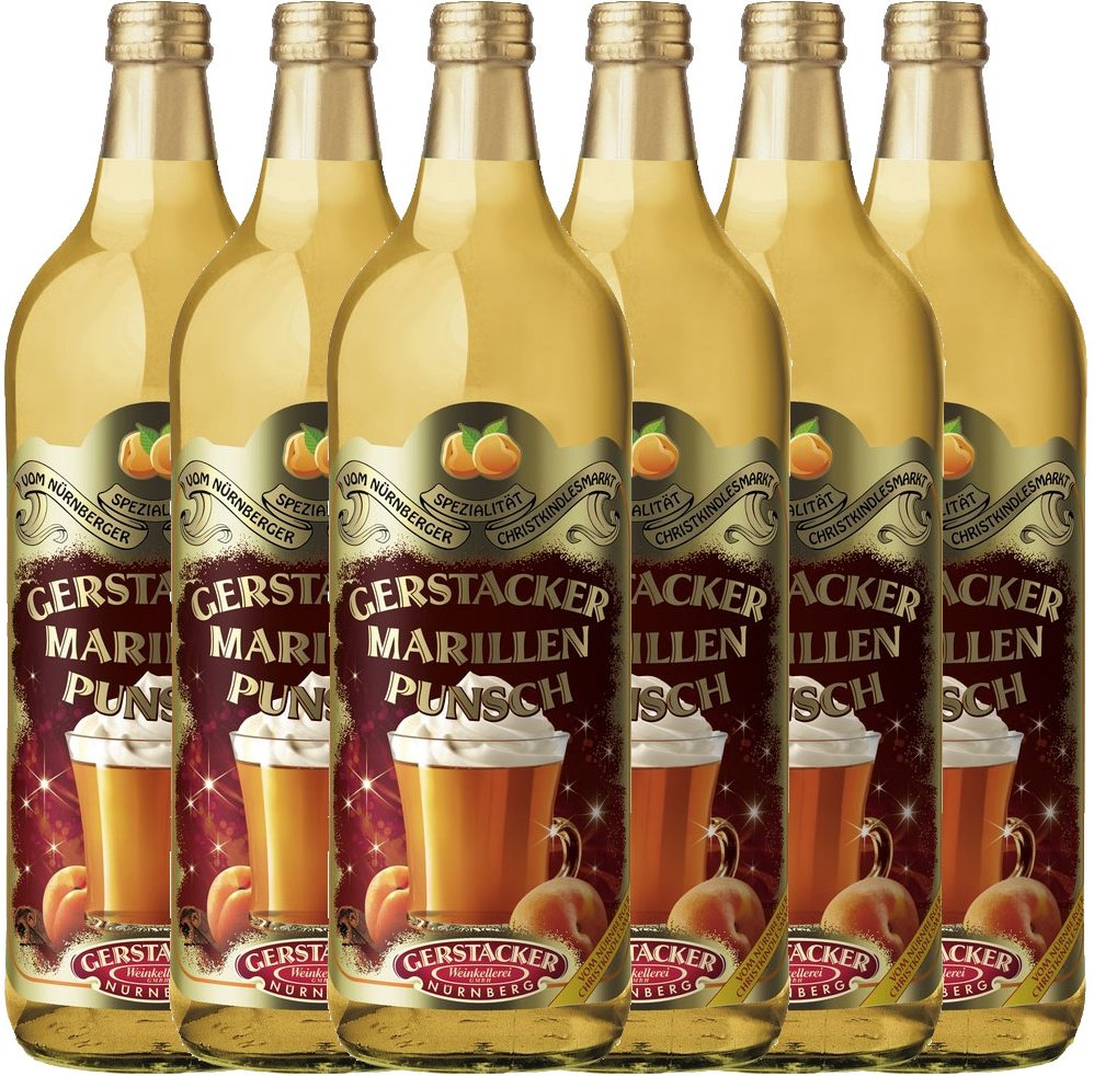 Marillen Punsch 1l - 6er Karton