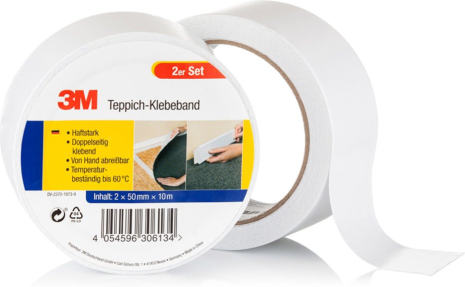 Teppich Klebeband, 2er Set