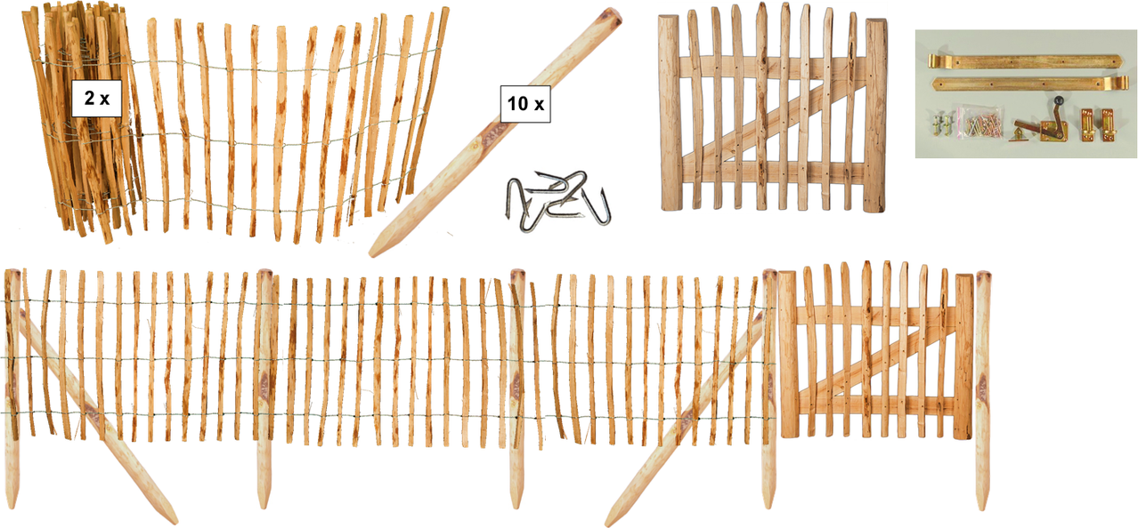 Zaunkomplettset - "ROSWELL 1"
