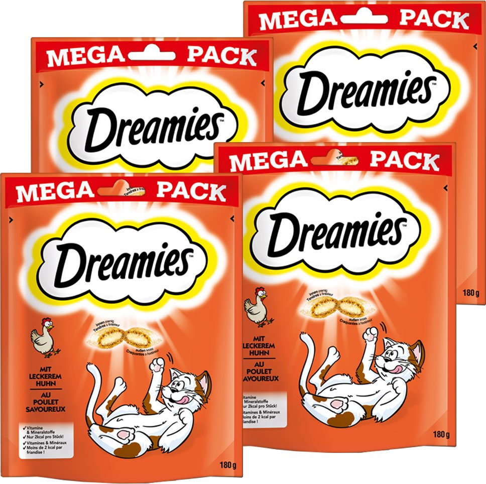 Portionsbeutel Mega Pack mit Huhn 180g - 4er Set