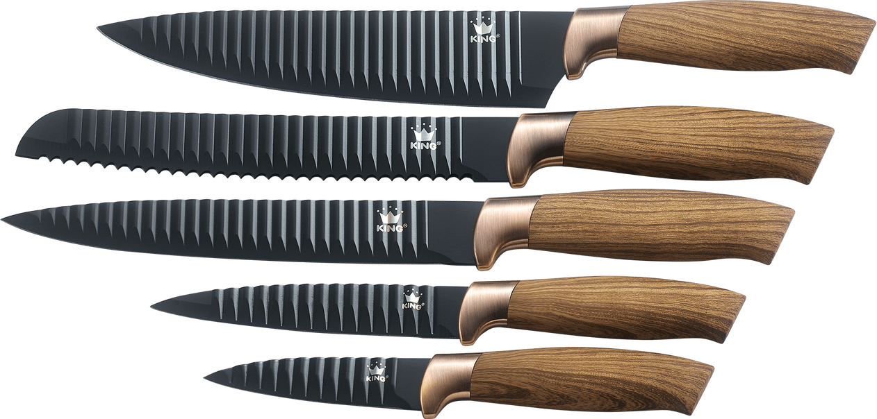 5tlg. Messerset ESSENTIAL im ETUI