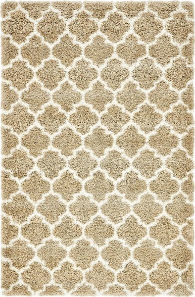 Teppich "Temara Shag" Rechteckig Braungrau CA10380