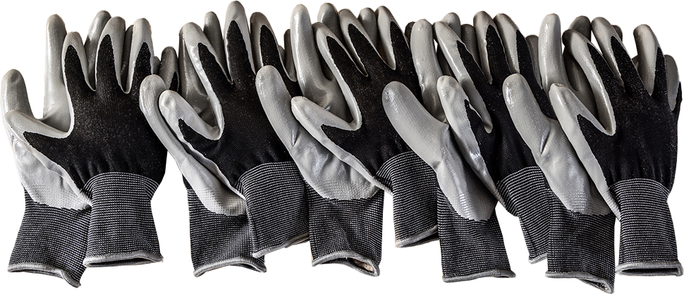 Arbeits-Handschuhe "Nitril-Touch" 5 Paar