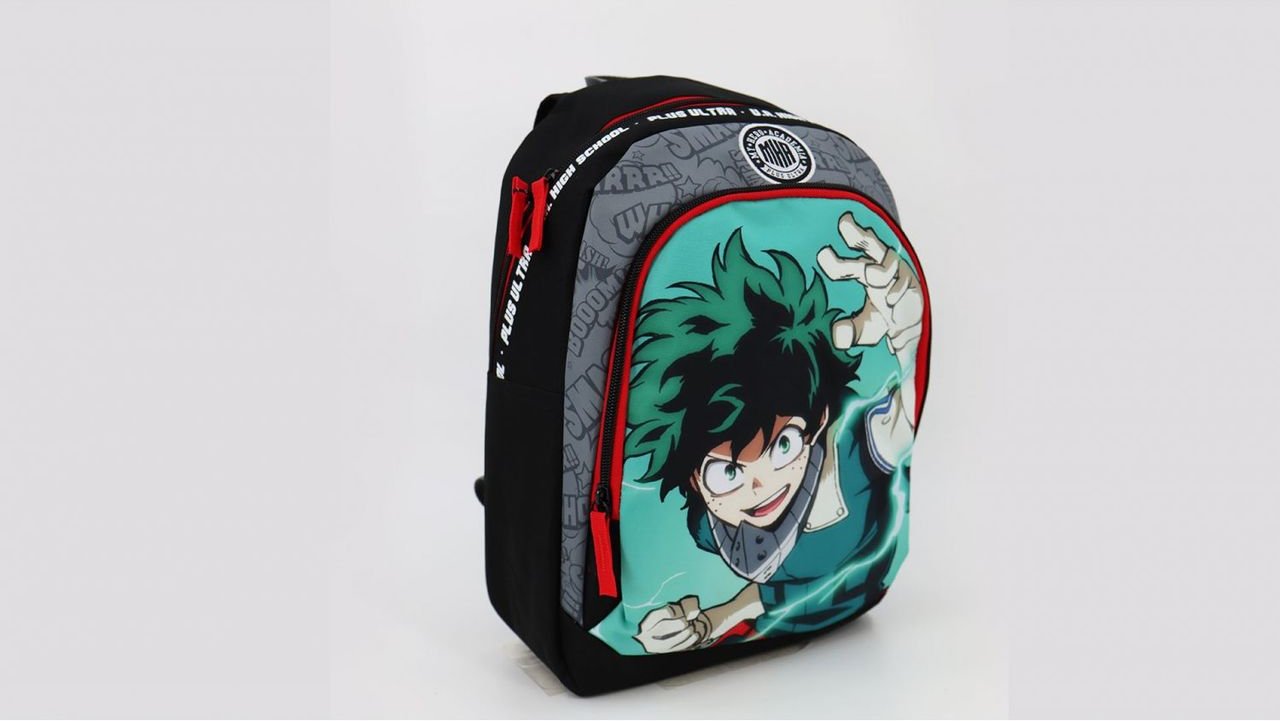 Thumbnail - Rucksack My Hero Academia 38 CM - High-End Schulranzen Freizeittasche Deku