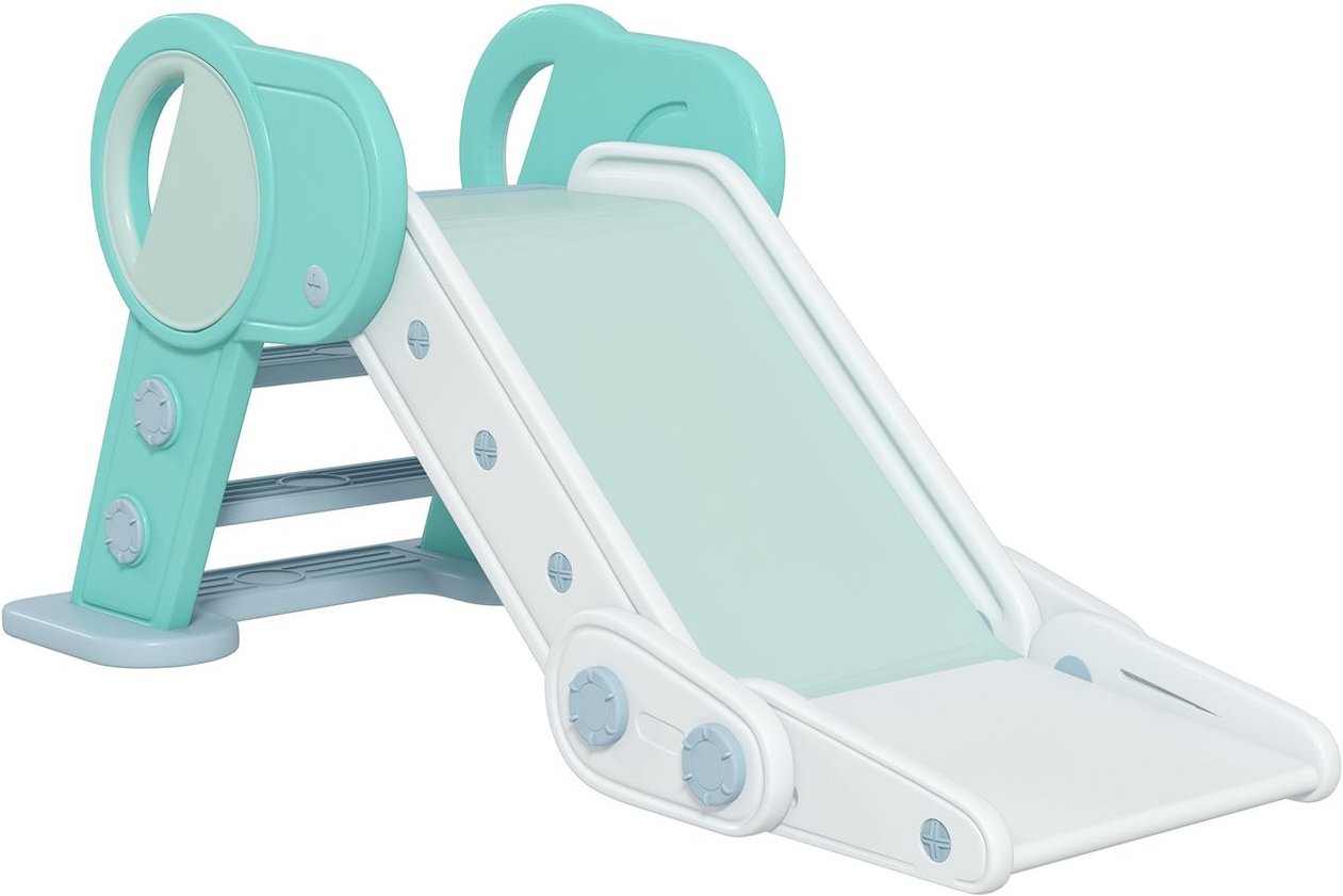 Kinderrutsche Rutschbahn Gartenrutsche für Kinder 1,5 bis 3 Jahre Grün