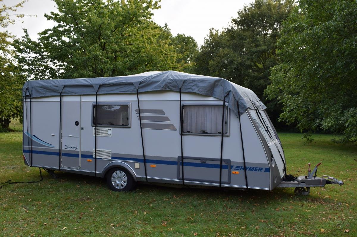 Thumbnail - GreenYard® Wohnwagen Schutzdach 650 cm Abdeckplane Wohnmobilschutzdach