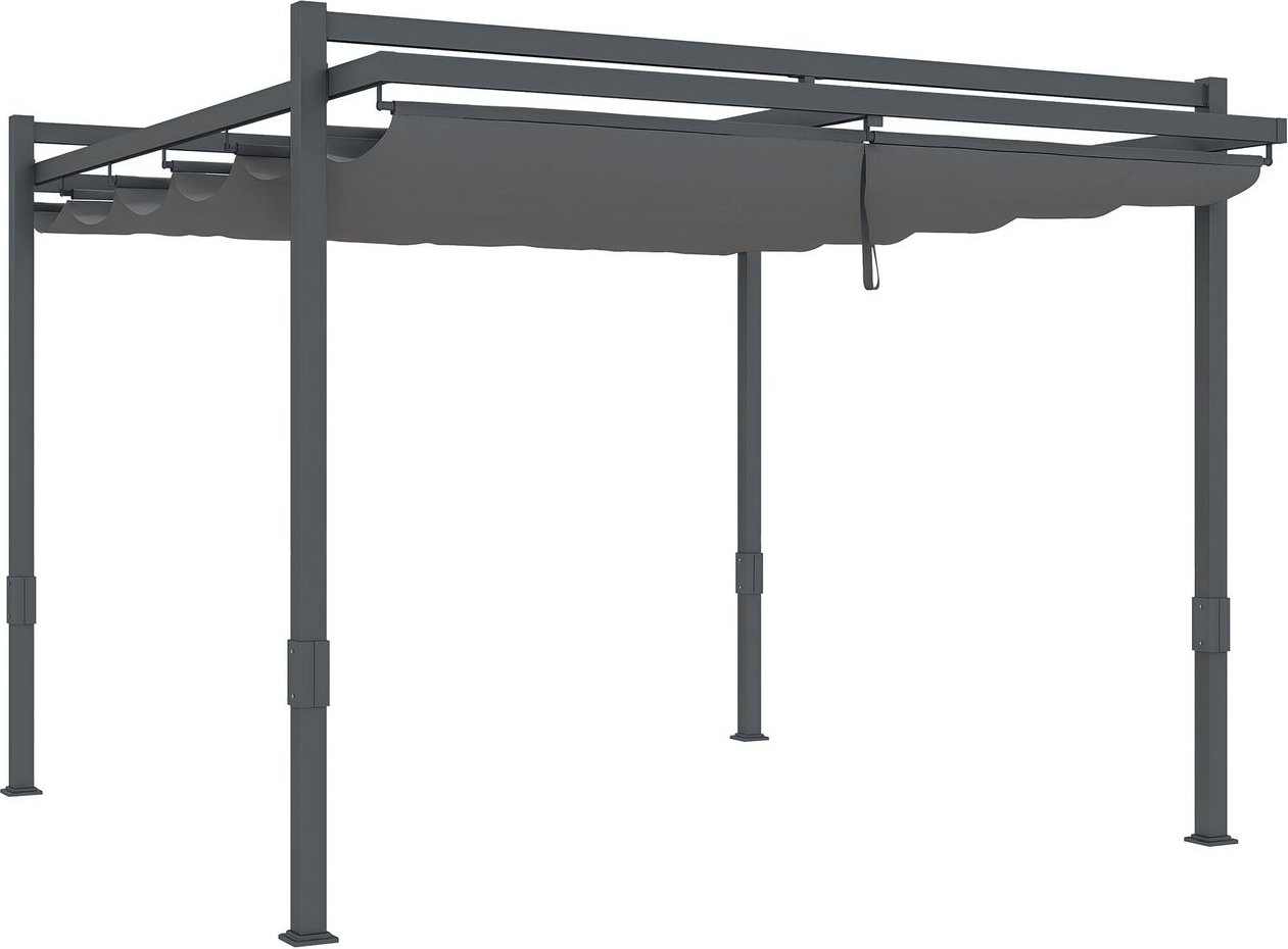 Thumbnail - Pergola Pavillon ca. 3,5x3m Aluminium Stabil winterfest Sonnenschutz