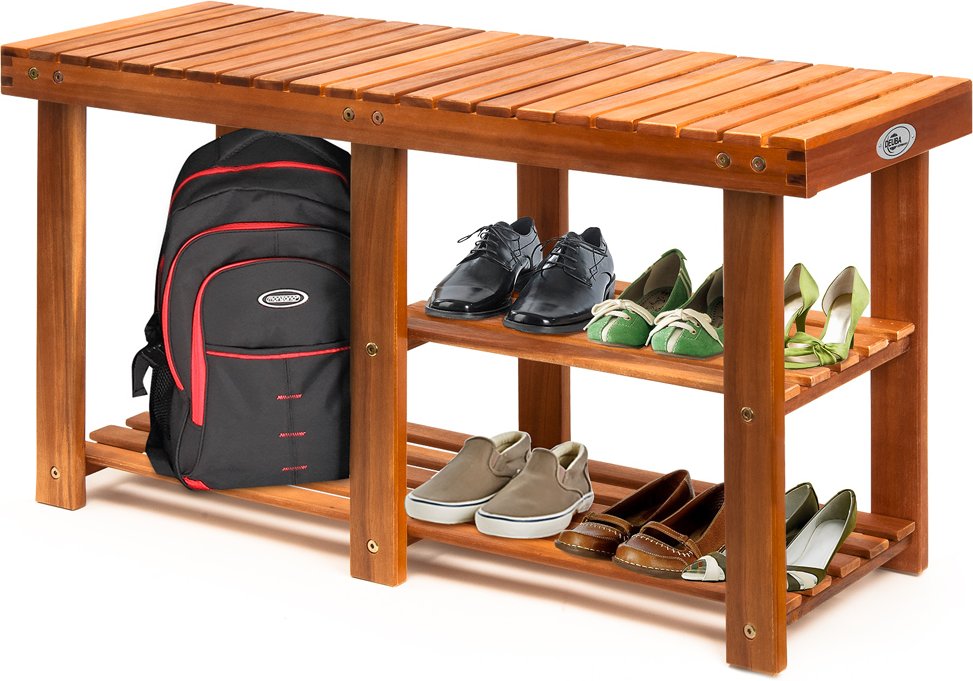 Deuba Schuhregal mit Sitzbank