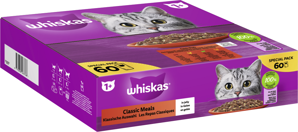 Portionsbeutel Multipack Special Pack 1+ Klassische Auswahl in Gelee 60 x 85g