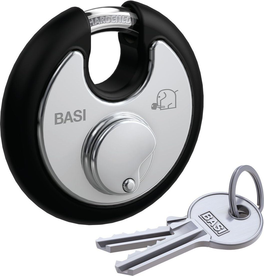 RVS 610W GL - Rundbügel-Vorhangschloss