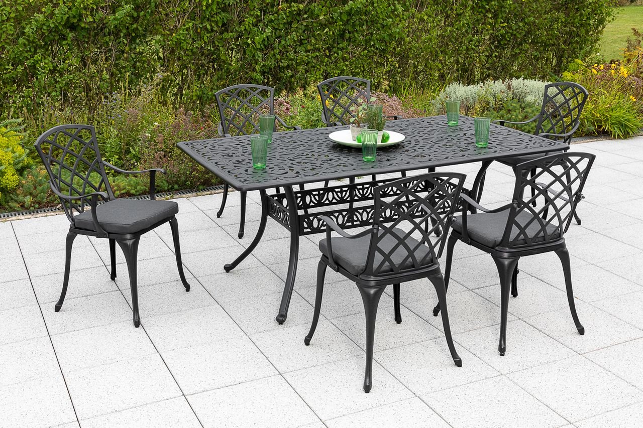 Rhodos Set 13tlg. Tisch 185x105cm