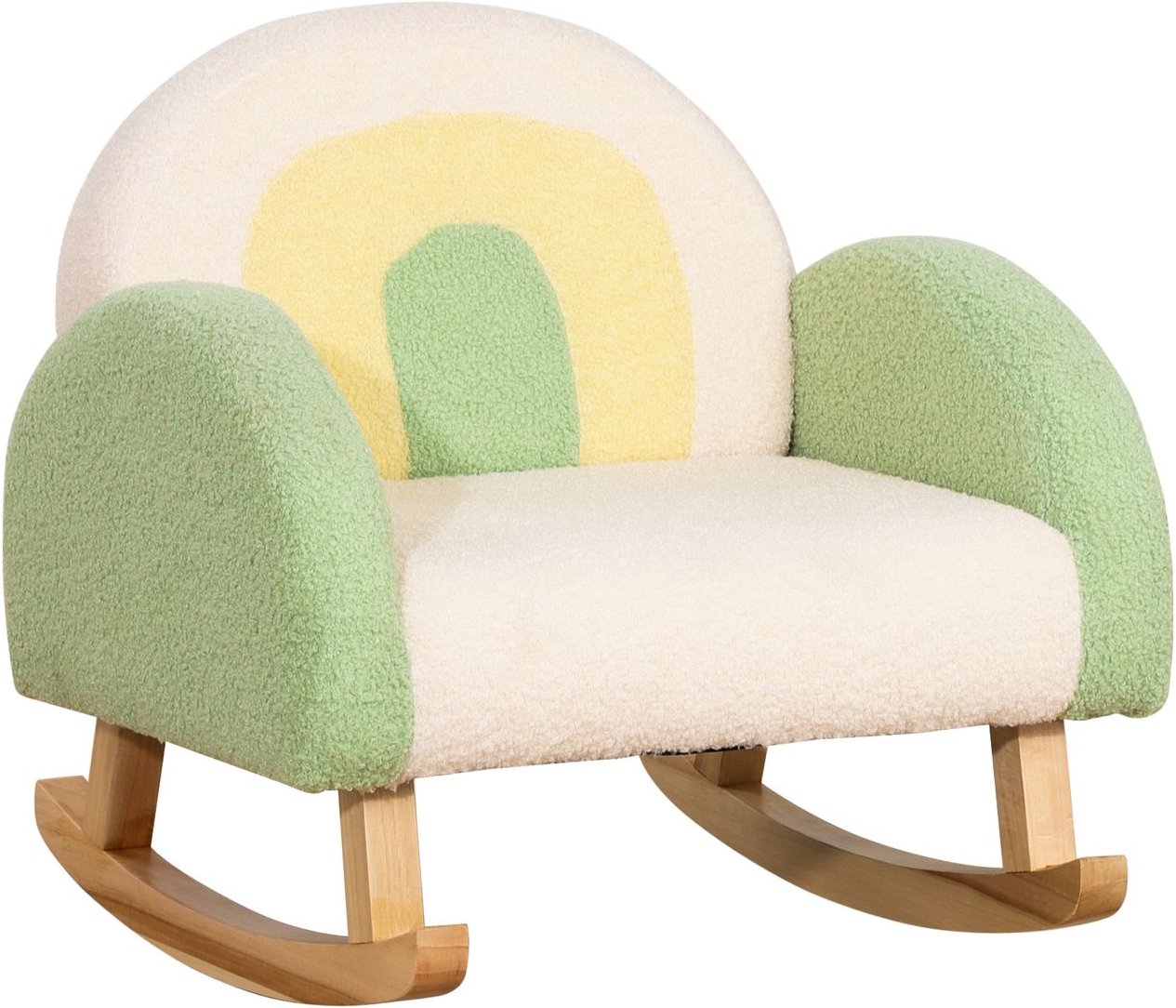 Kindersofa Schaukelstuhl für Kleinkinder Kindersessel Kindercouch für Kinder ab 1,5 Jahre