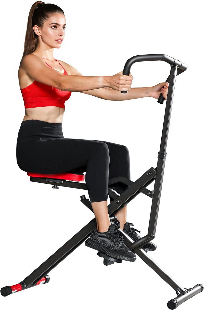 Total Power Body Crunch mit verstellbarem Sitz klappbar Kompakt Multifunktional