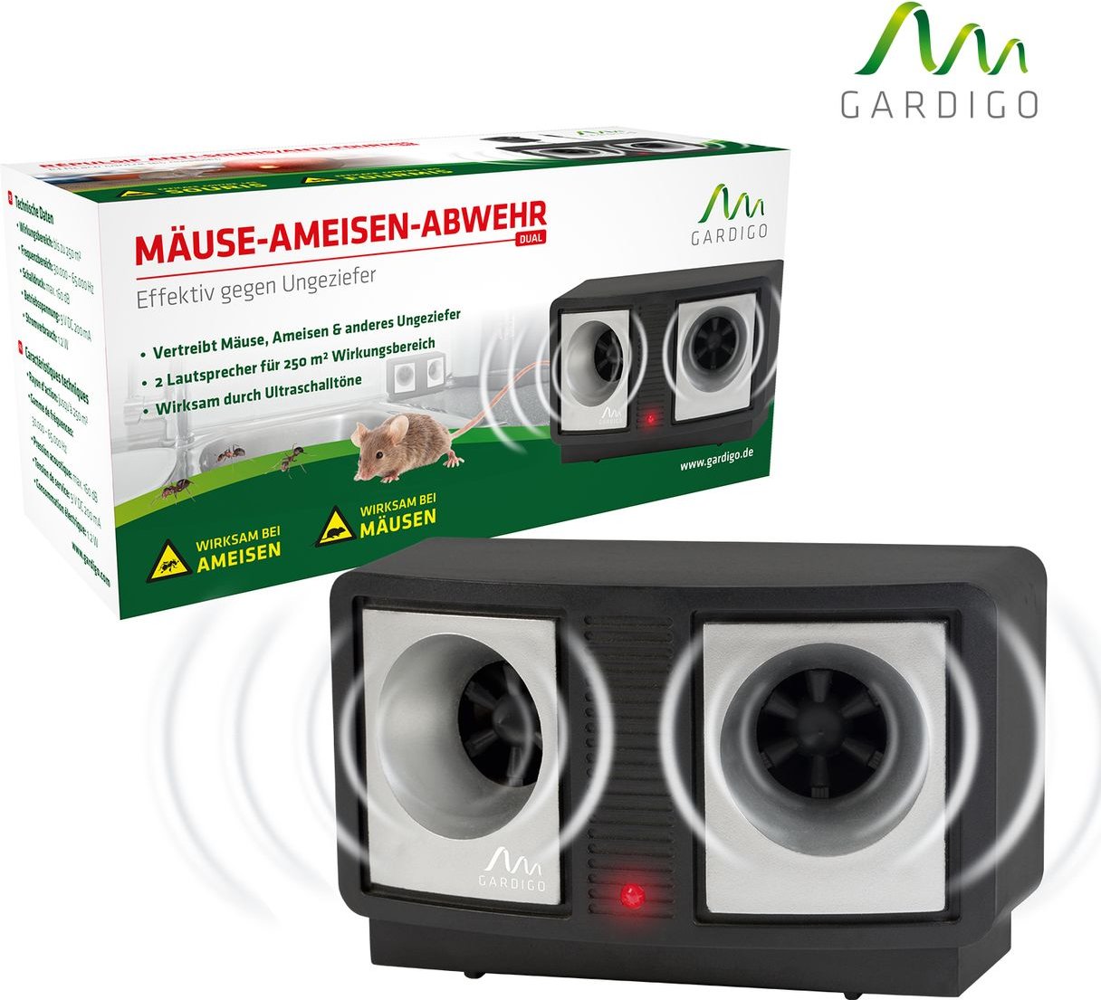 Thumbnail - Gardigo Mäuse-Ameisen-Abwehr Dual