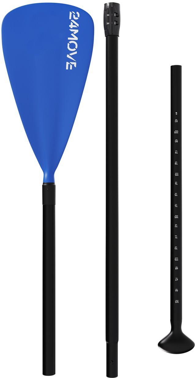 Paddel Stechpaddel für SUP Stand Up Board, Kajak Leicht aus Aluminium 210cm verstellbar
