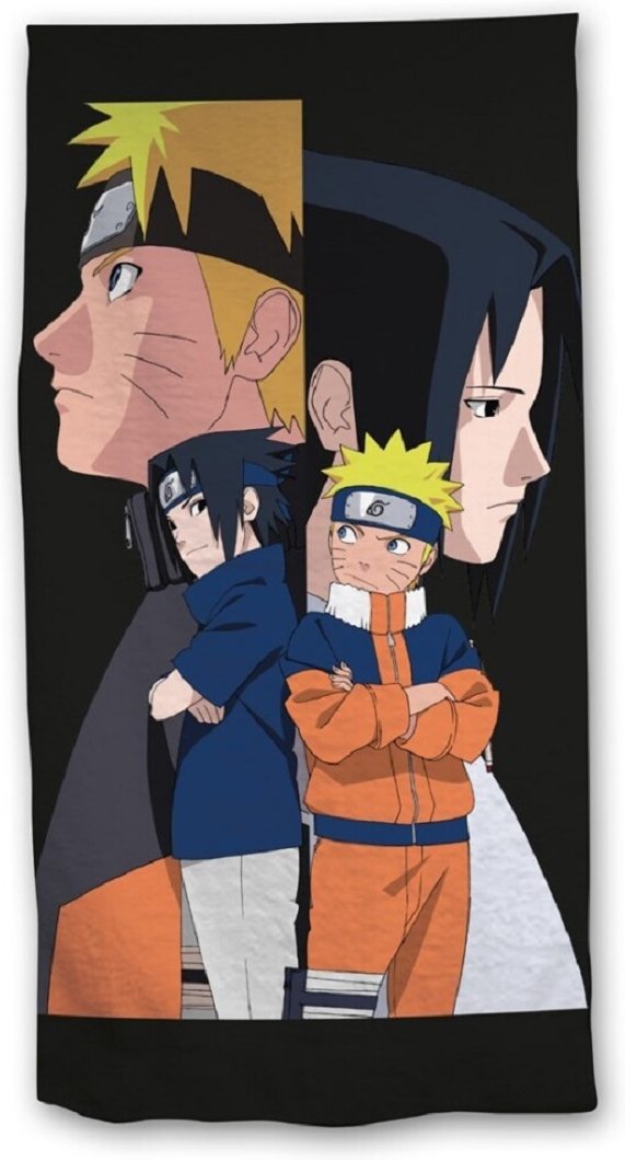 Thumbnail - Naruto Badehandtuch 70x140 cm – Weiches Strandtuch für Anime-Fans