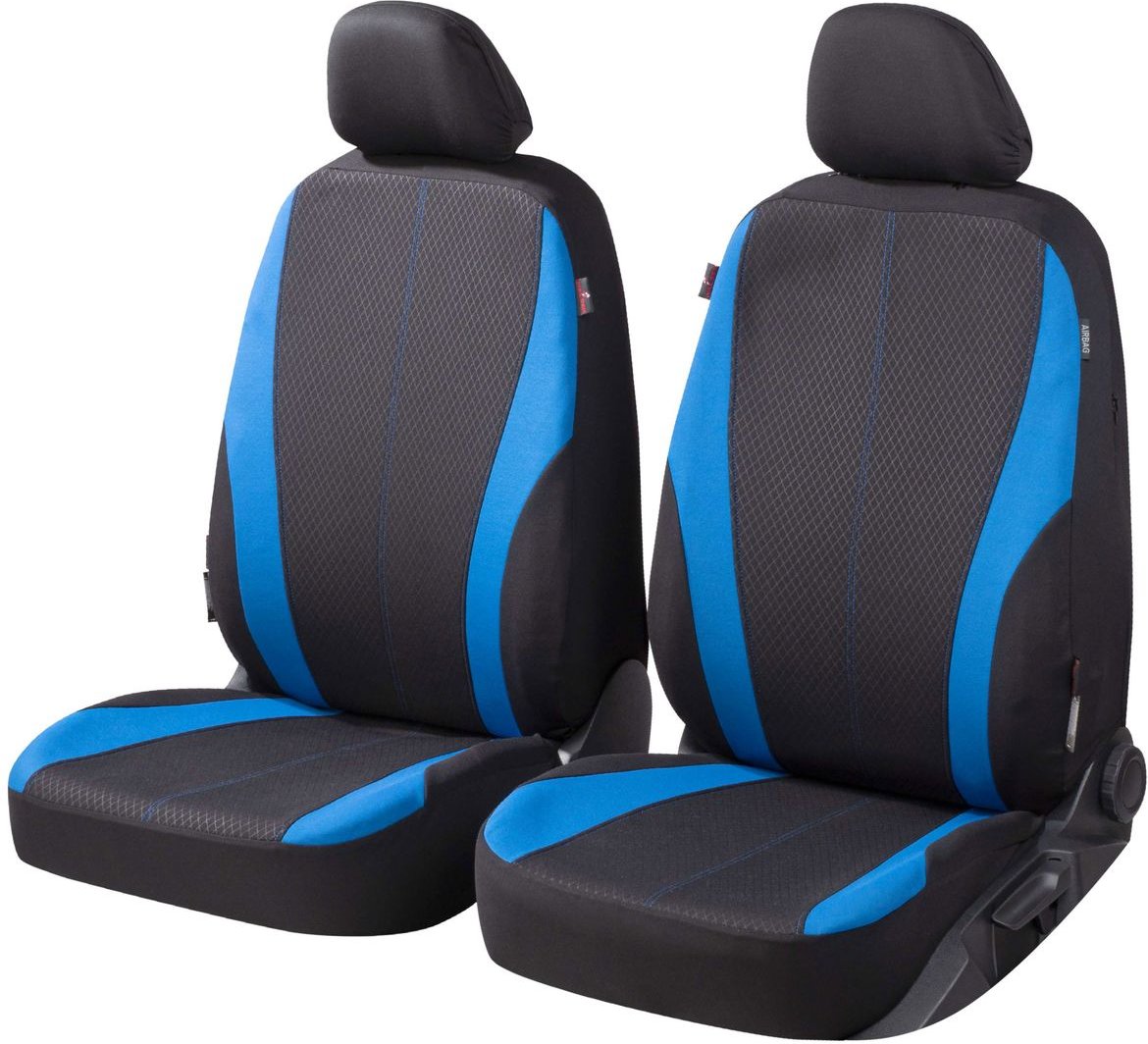 Autositzbezug Dundee schwarz-blau
