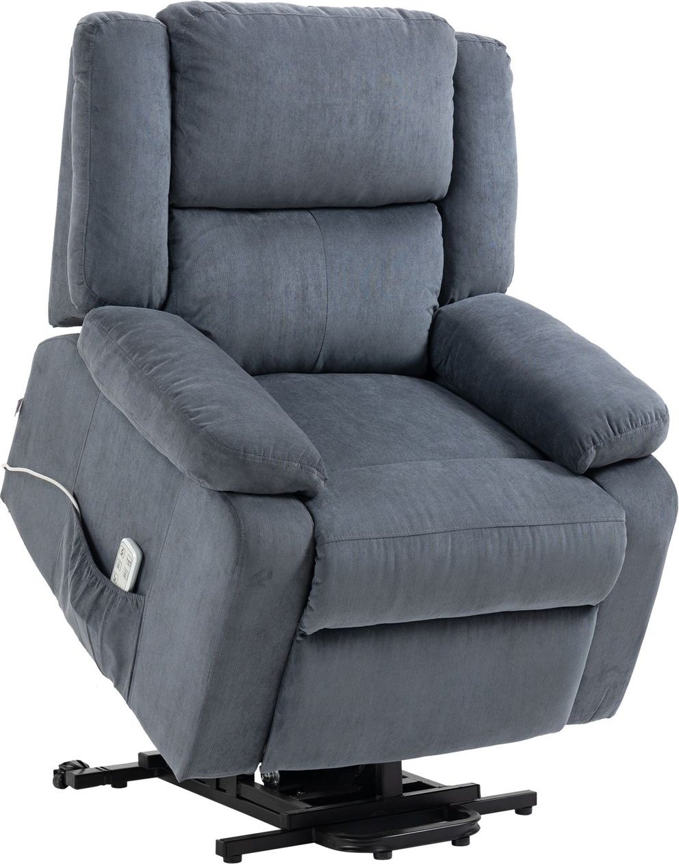 Sessel mit Aufstehhilfe, Aufstehsessel, Elektrischer Fernsehsessel, Grau