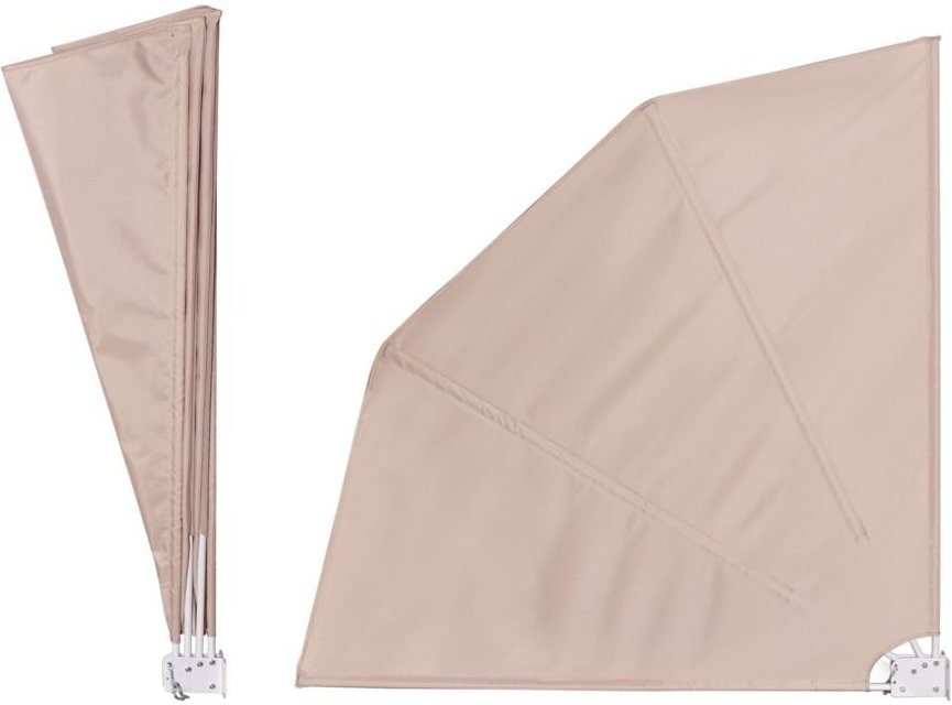 Seitenmarkise - ca. 160 x 160 cm, Beige