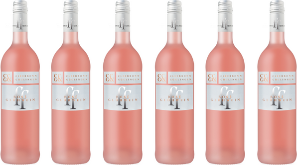 GLÜ Rosé Glühwein fein&fruchtig 0,75l 6er Karton