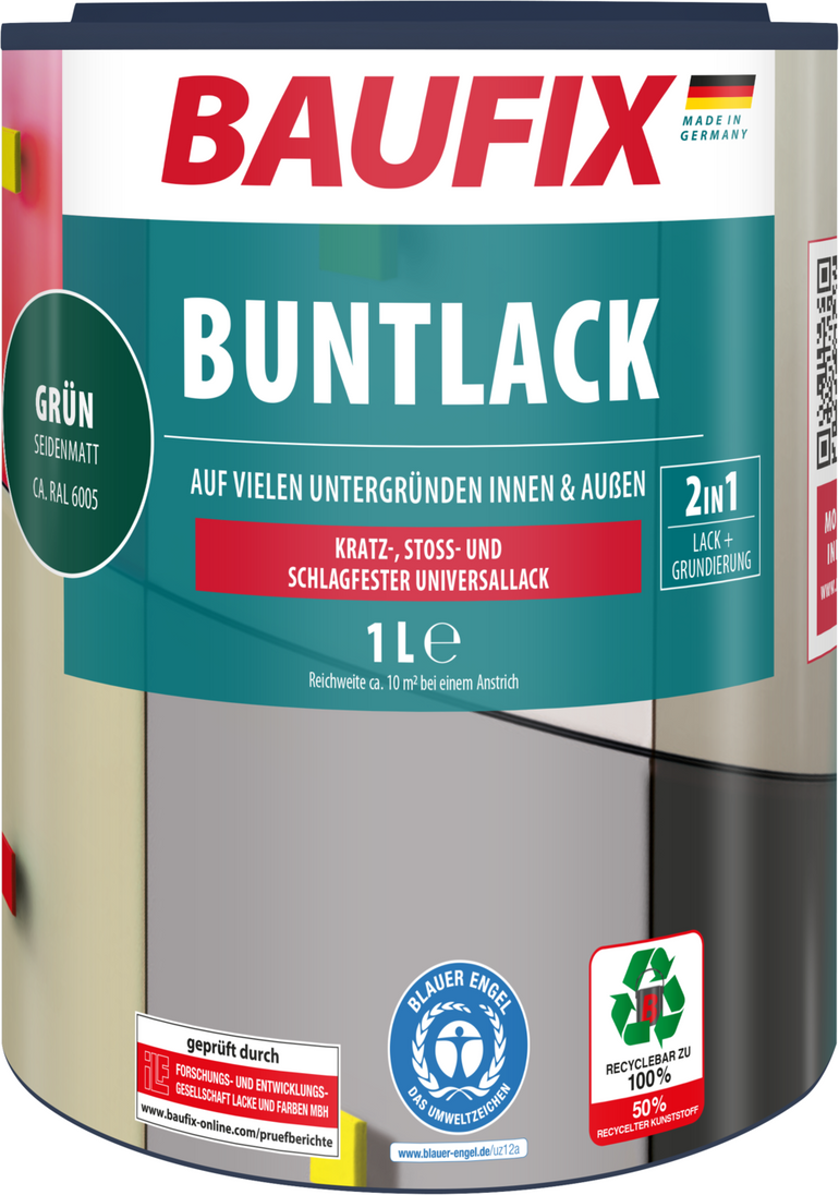 Thumbnail - Buntlack seidenmatt grün