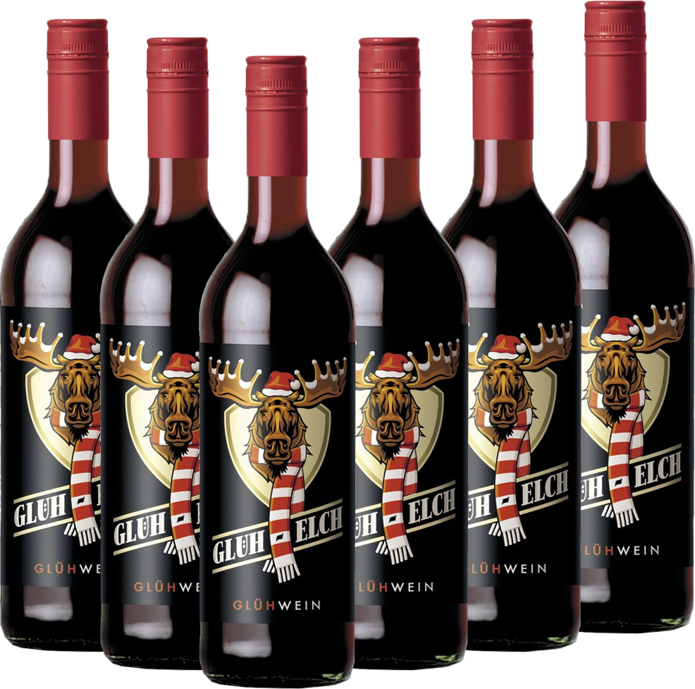 Glüh-Elch Glühwein 0,745l - 6er Karton