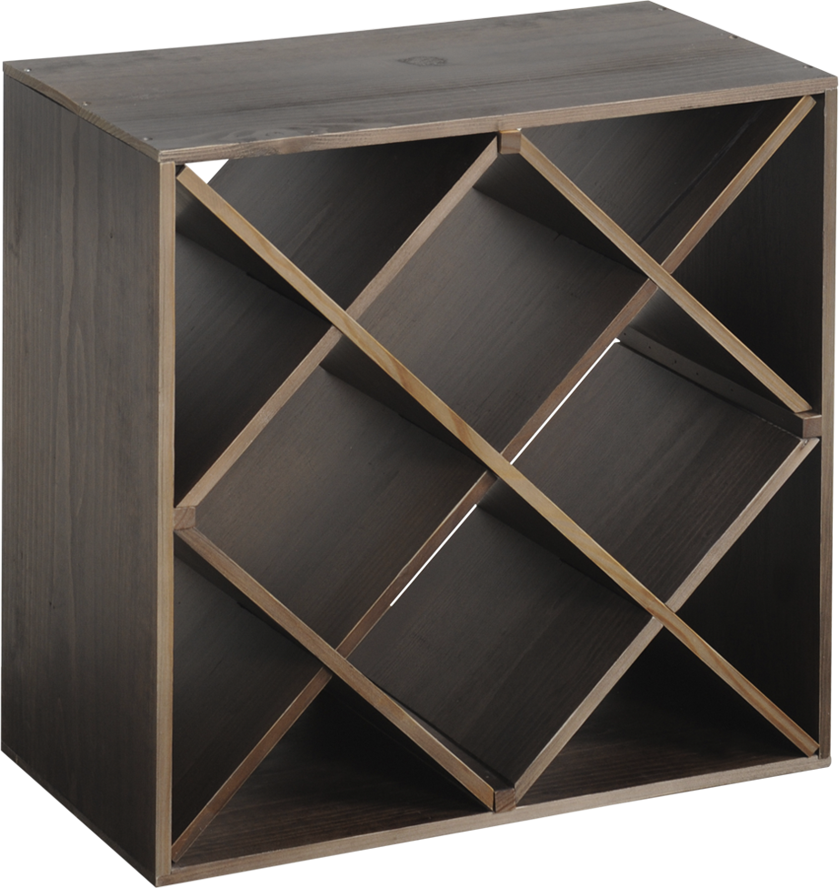 Weinflaschen-Regalsystem, Kiefer, FSC