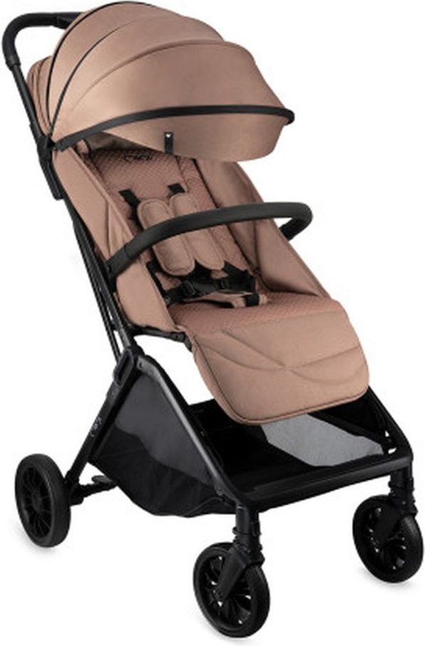 Thumbnail - MoMi ANDREA Kinderwagen in Beige mit automatischem Klappmechanismus in Beige