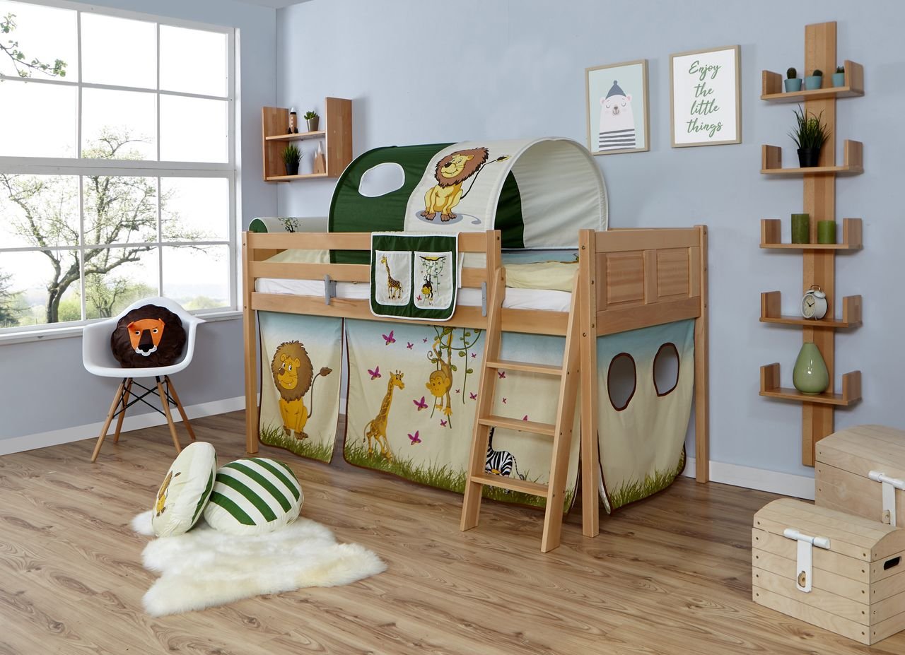 Thumbnail - Hochbett Eric Country Buche Safari,A2