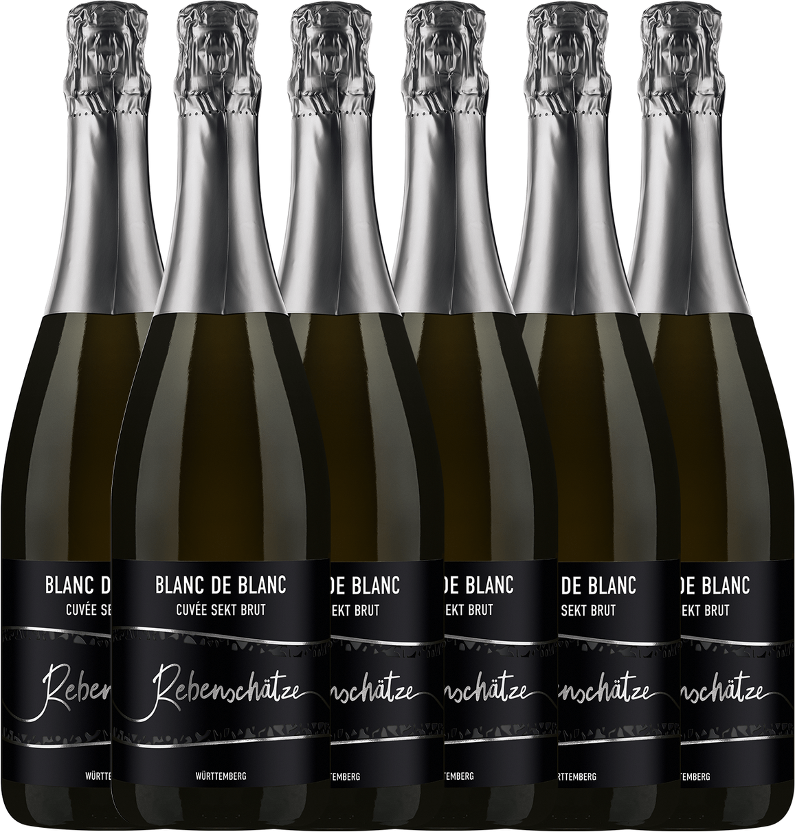 Thumbnail - Rebenschätze Blanc de Blanc Cuvée Sekt b. A. brut 0,75L 6er Karton