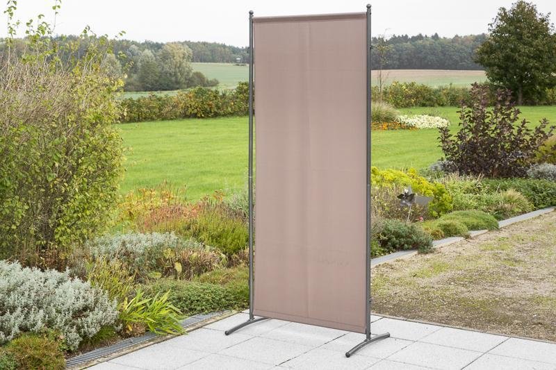 Thumbnail - Sichtschutz Textil, schmal, taupe