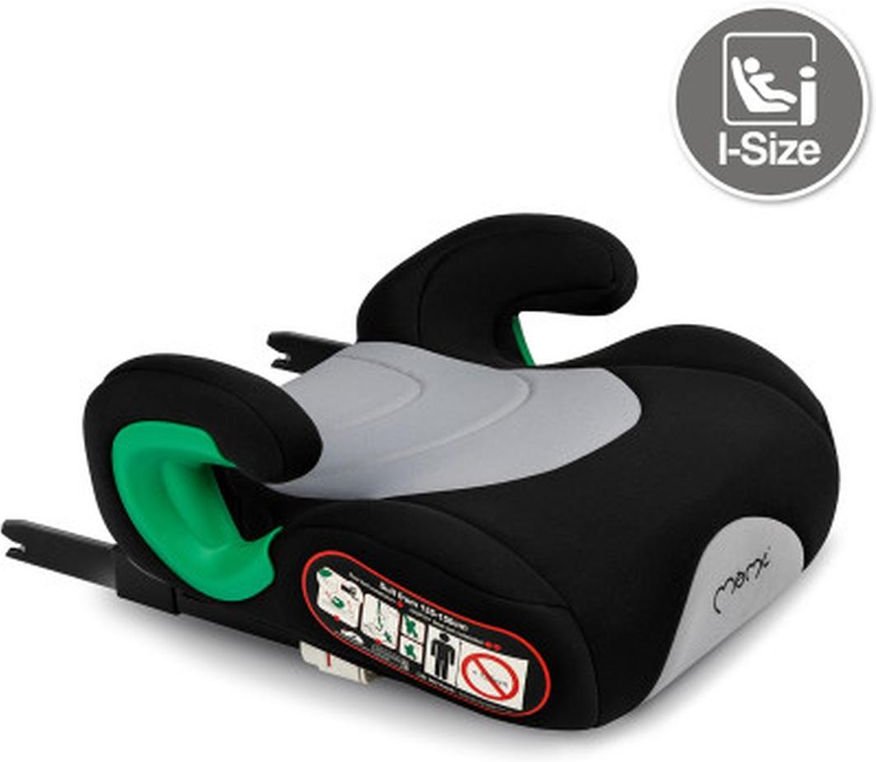 MoMi VENKO I-SIZE Kindersitzerhöhung für Kinder bis 36 kg in Grau