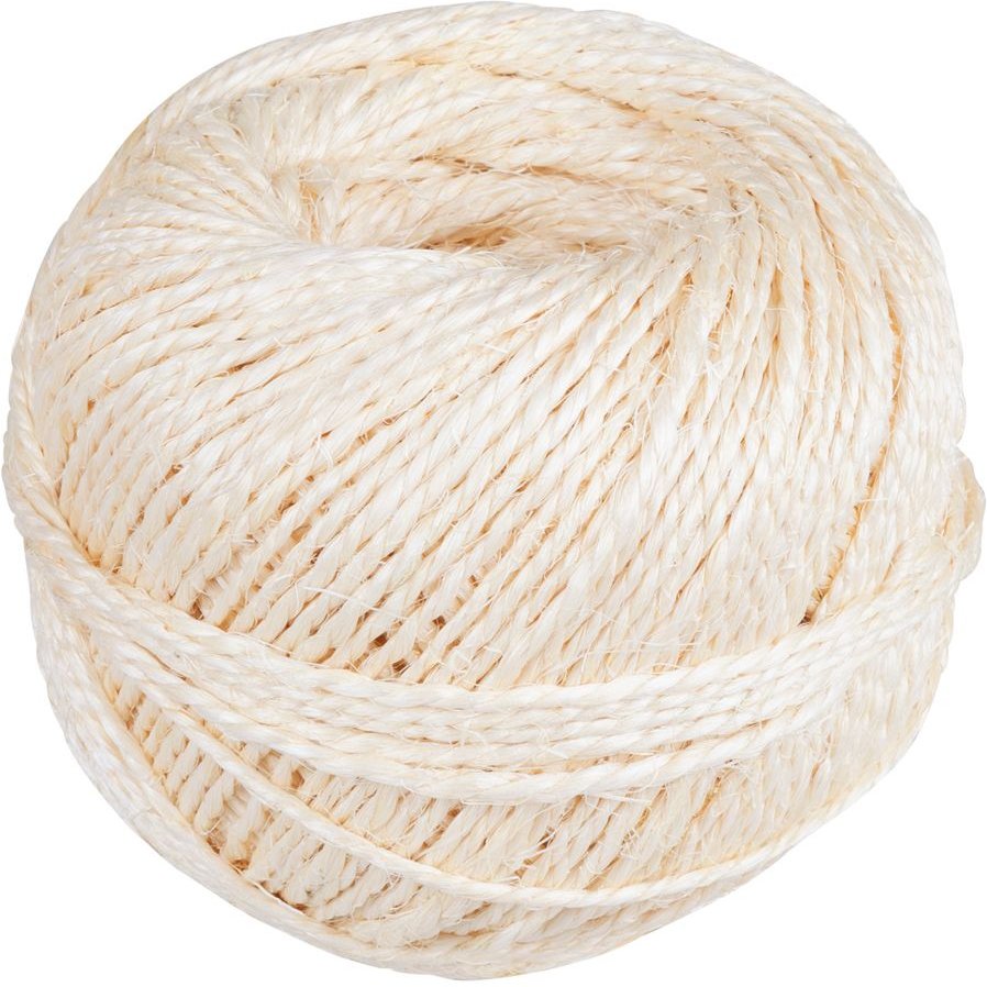 Thumbnail - Sisal Garten-Kordel weiß 150mx2,5mm