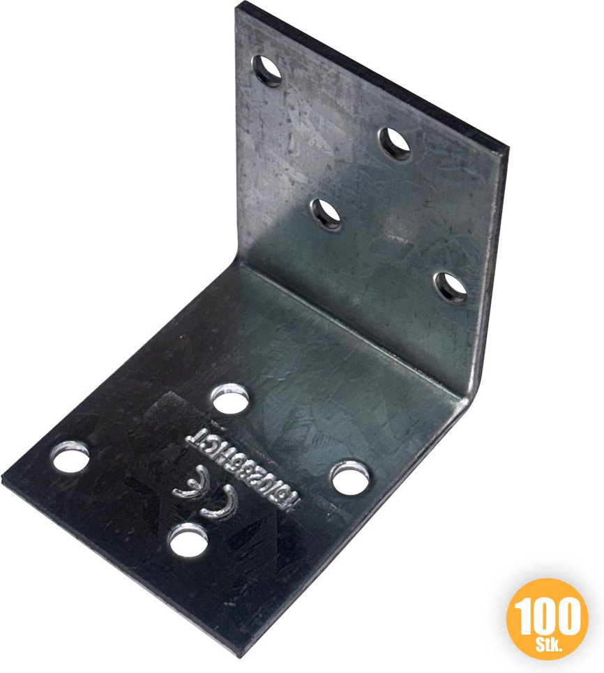 Winkelverbinder 100Stk. 50 x 40 40 x 2,0 mm