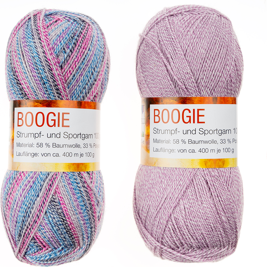 Strumpf- & Sportgarn 200 g "Boogie"