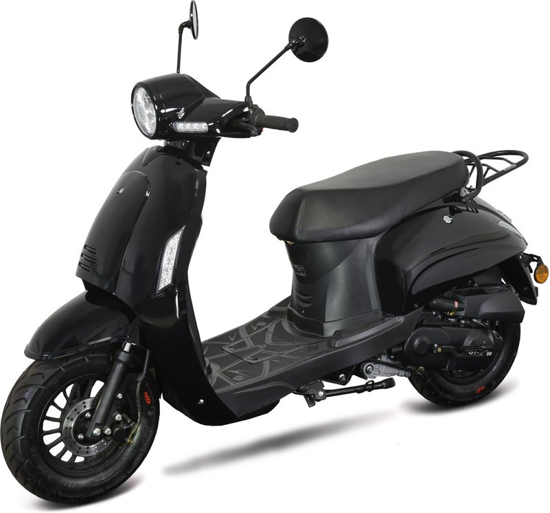 Mofaroller Massimo 25 kmh, schwarz, GT Union