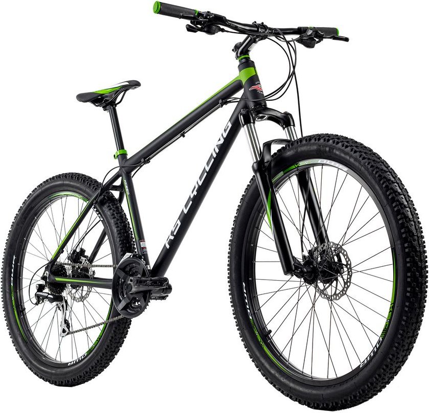 Mountainbike Hardtail 27,5'' Plus Xceed Schwarz-Grün RH 46 cm