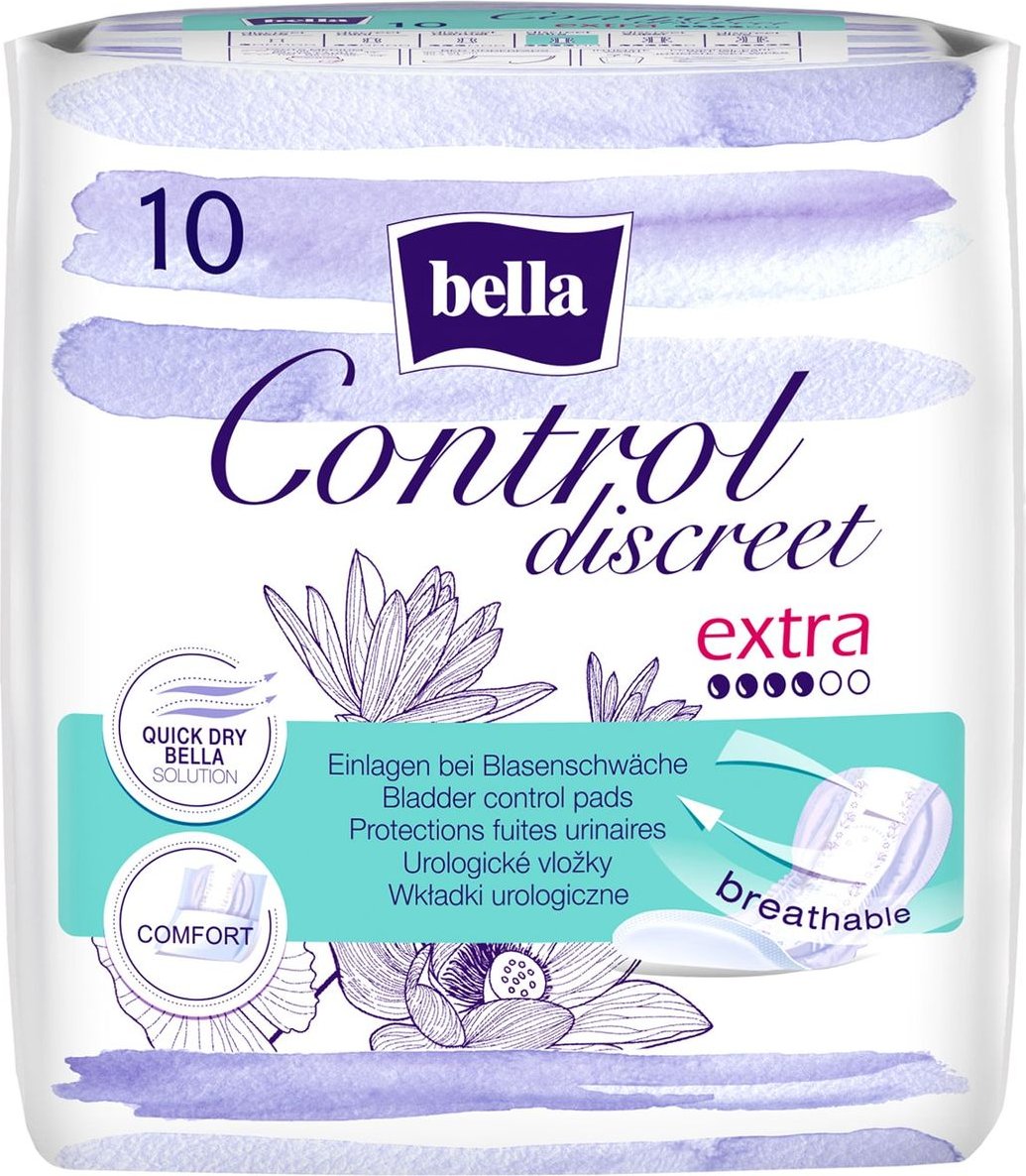 bella Control Discreet Inkontinenzeinlagen Extra 10 Stück