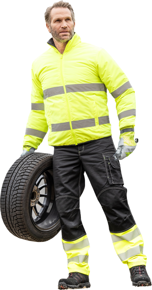 Thermo-Warnschutzjacke