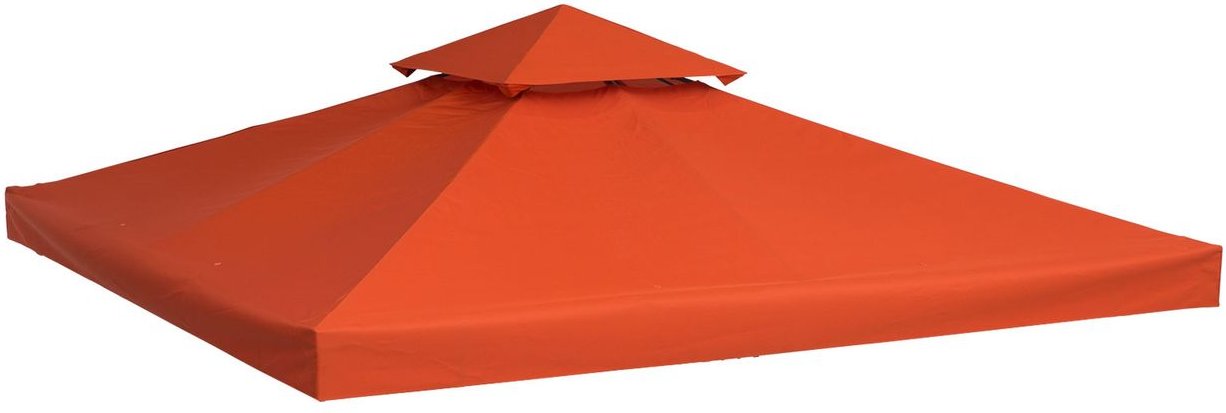 Ersatzdach für Metall-Gartenpavillon Partyzelt Pavillon Gartenzelt Dach 3x3