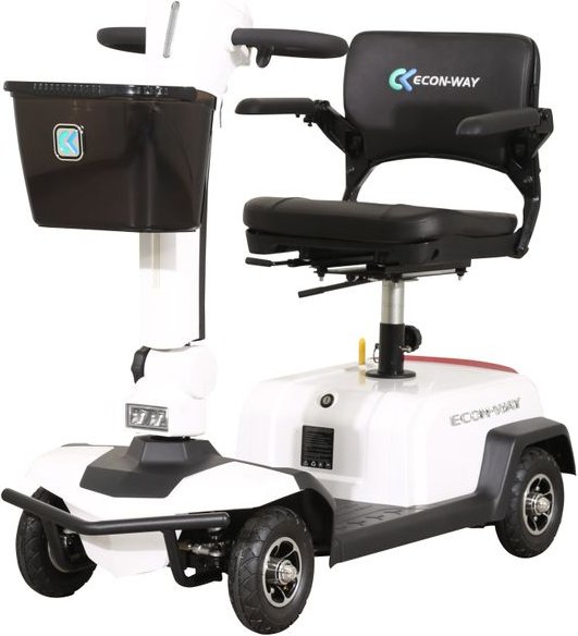E-Seniorenmobil CL-Q3, 4-Rad, 250 Watt, faltbar weiß
