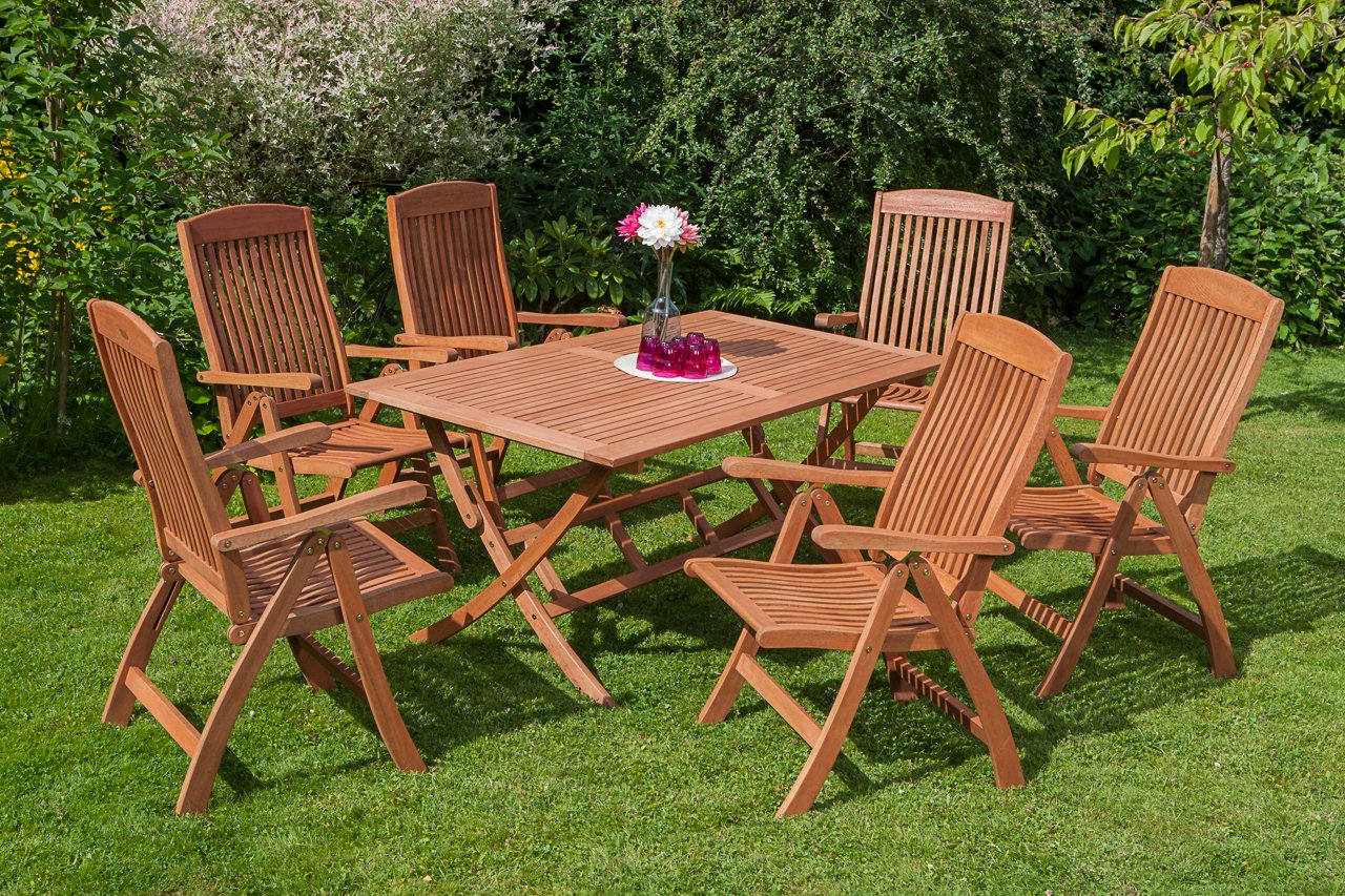 Thumbnail - Maracaibo Set 7tlg. Klapptisch