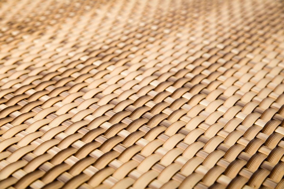 Thumbnail - Polyrattan Balkonsichtschutz - Stroh 1m x 3m
