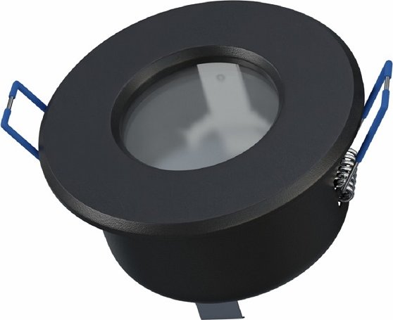 LED Labs LISA GU10 Einbaurahmen Ø70 mm IP44 Schwarz