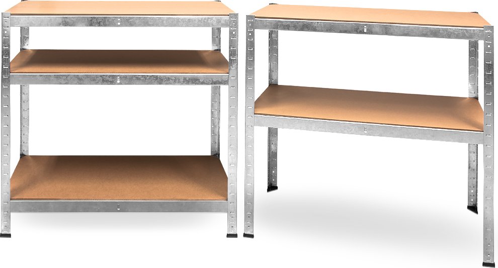 Deuba Schwerlastregal 180x90x40cm 875kg