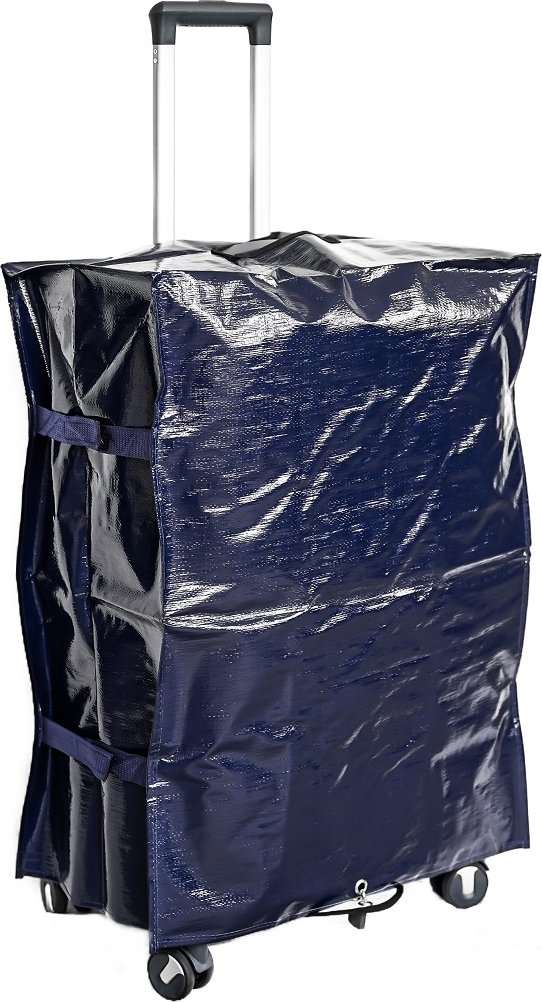 Reisekoffer Hülle Blau 51x29x68 cm - Salvaligia