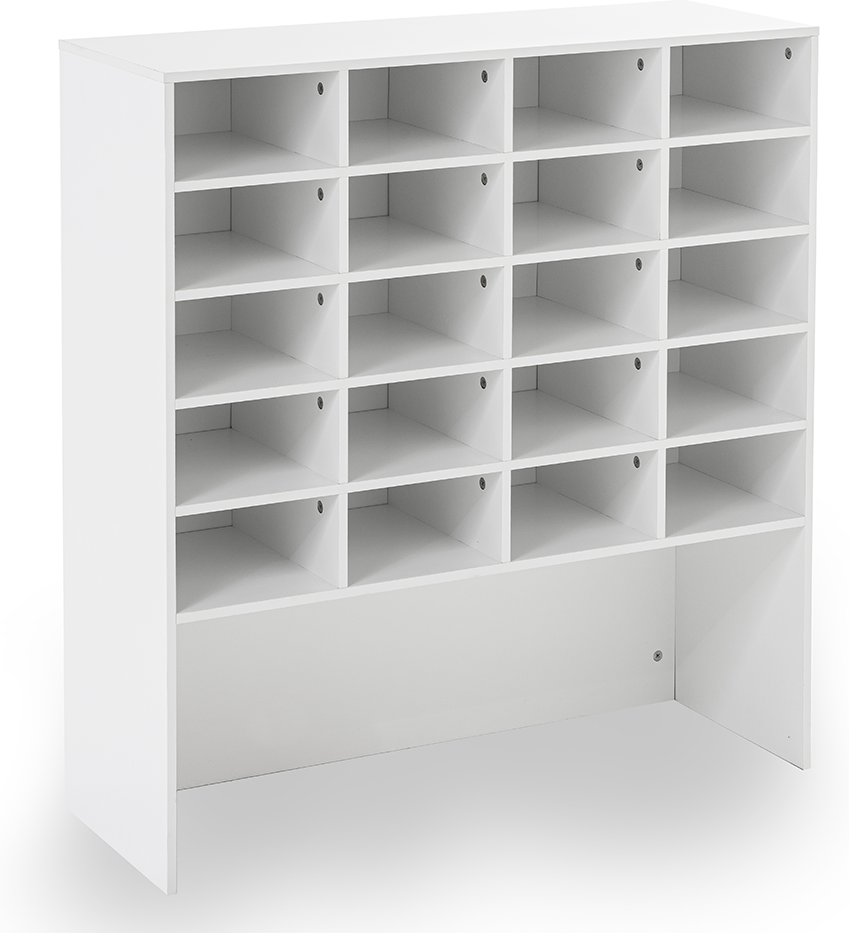 Schuhschrank XL, ca. 92 x 33 x 99 cm - Weiß