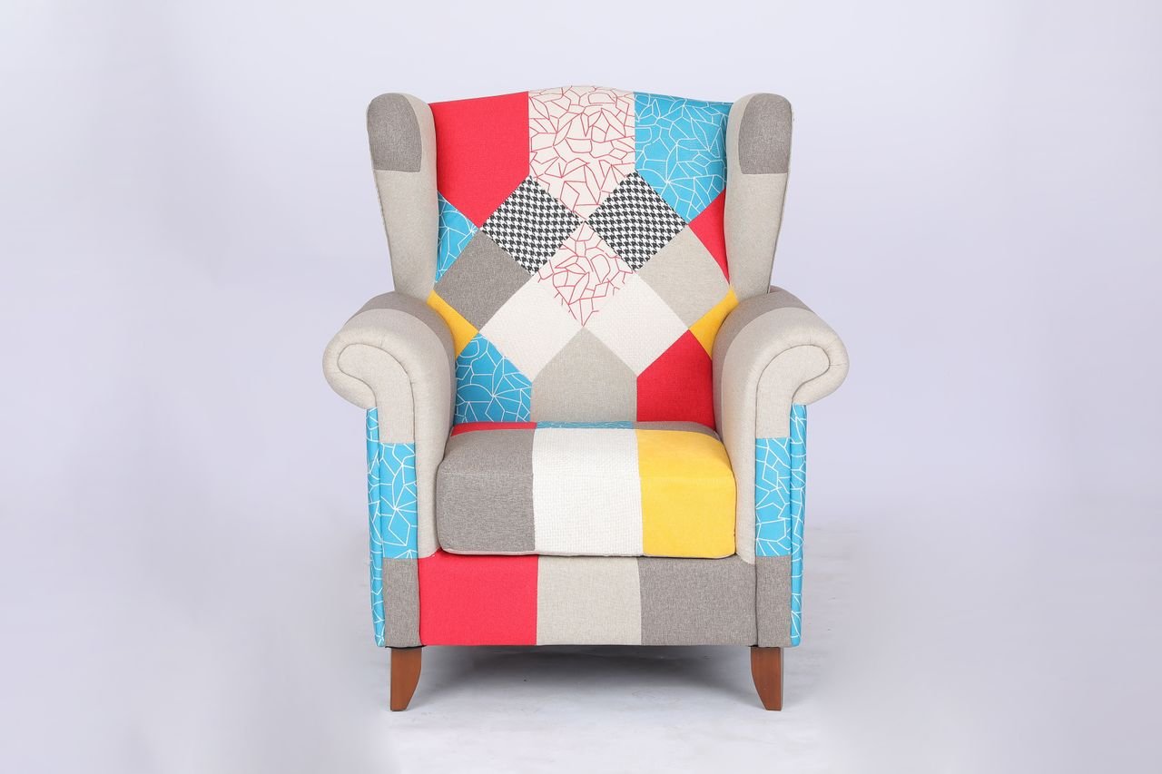 Polstersessel Loretta, ca. 86 x 81 x 105 cm – Bunt